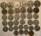 Foreign coinage, Italian 1950's-60's