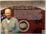 Dollar - 1978s Eisenhower Proof $1 dollar San Francisco Mint, copper/nickel