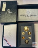 US Mint 1990s Prestige Proof, Eisenhower Centennial Coin Set, 6 coins