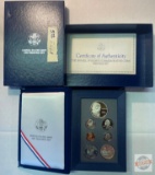 US Mint 1993s Prestige Proof, The US 1993 Bill of Rights Coin Set, 7 coins