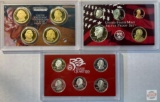 US Mint Proof Set 2007s, 14 coin set, (8 silver)