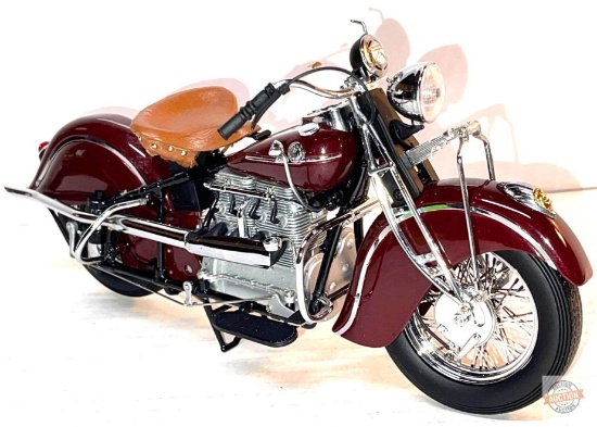 Die-cast Models - 1942 Indian Motorcycle Model 442