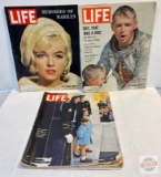 Collectibles - Ephemera, 3 Life Magazines