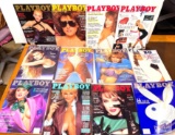 Ephemera - Playboy Magazines, 1987, 12 Issues