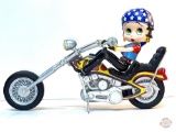 Collectible - Betty Boop, Motorcycle, Chopper Betty figure