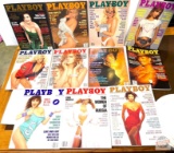 Ephemera - Playboy Magazines, 1990, 11 Issues