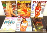 Ephemera - Playboy Magazines, 6 Issues