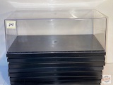 Die-cast Models Display Case Cover & 10 Ertl bases