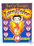 Collectibles - Betty Boop - Love Meter sign