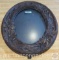 Ornate Floral Relief carved oval picture frame, 14