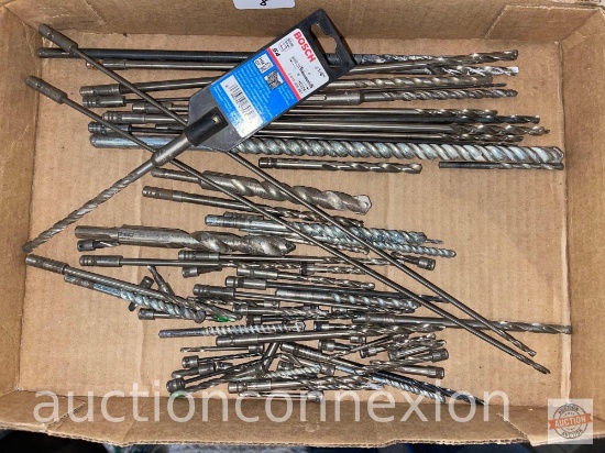 Tools - Drill bits, various assorted sizes