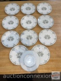 Franciscan China - Heritage Pattern, 12 dessert plates 6 3/8
