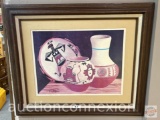 Artwork - Signed and Numbered print by Greg Anderson #140/500, Southwest Indian art pottery