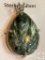 Jewelry - Seraphinite stone in sterling silver bezel,