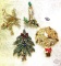 Jewelry - 4 Brooches, (1 Christmas)