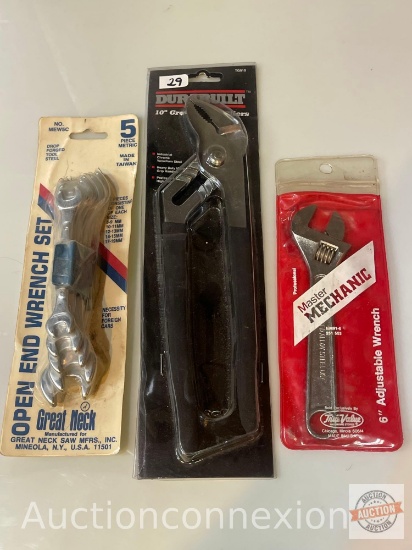 Tools - 3 new/old stock in original packages