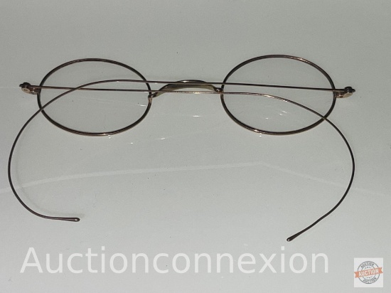 Eyeglasses - Vintage late 1800's 10k gold