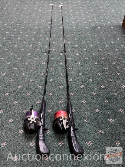 Fishing poles - 2 Shakespeare