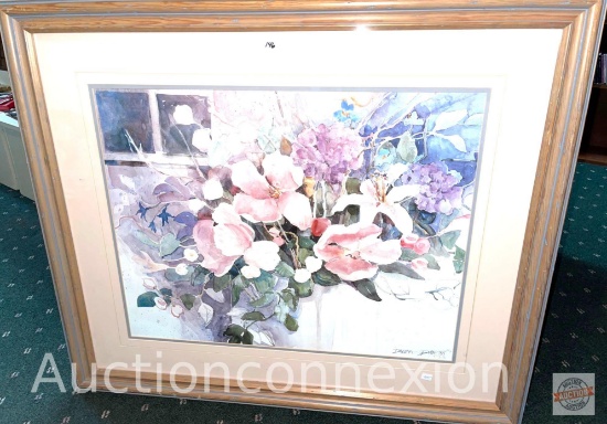 Artwork - Floral by Dawna Barton, 1986