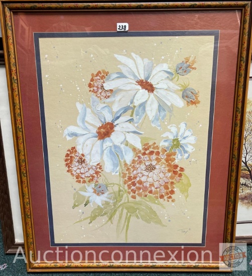 Artwork - Floral print by Tony