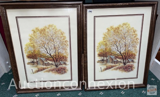 Artwork - 2 Fall Farm Prints