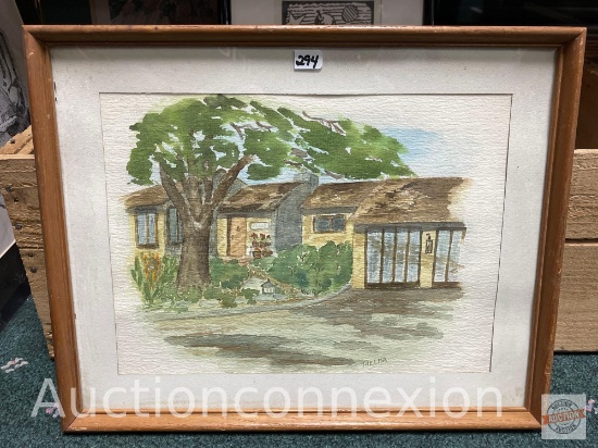 Artwork - Original watercolor, Thelma Walter