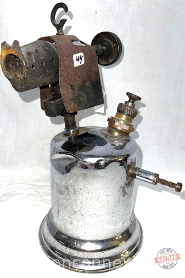 Tools - Vintage soldering blow torch, 10"h