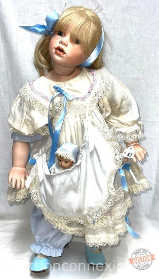 Doll - Porcelain Collector Doll, Alexander Doll Co. by Hildegard Gunzel