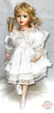 Doll - Porcelain Collector Doll, Ballerina, 16