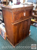 Furniture - Large vintage radio cabinet, gutted