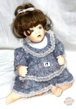 Doll - Porcelain Collector Doll, Danbury Mint, by Elaine Campbell, 9
