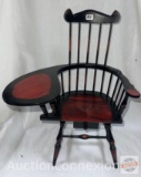 Doll Furniture - Windsor styled desk chair, 16