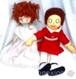Dolls - 2 soft dolls, Annie Warbucks 22