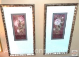 Artwork - Pair Floral Decor prints