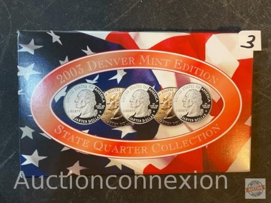 Coins - 2003 Denver Mint Edition, State Quarter Collection