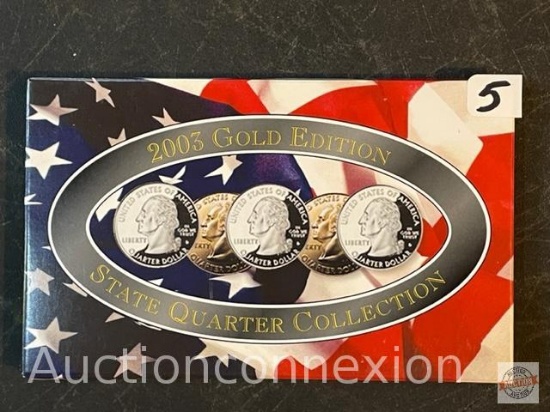 Coins - 2003 Gold Edition, State Quarter Collection