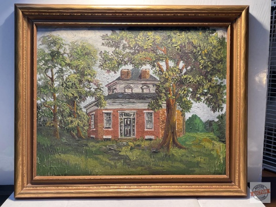 Artwork - 1928 Oil on canvas "Reed's Castle"
