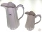 2 Cream pitchers - I. Godinger