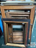 Frames - wooden, approx. 10 ct misc