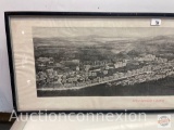 Photo - Vintage large framed photograph, Marianske Lazne