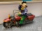 Figural decor - Clown on Motorcycle