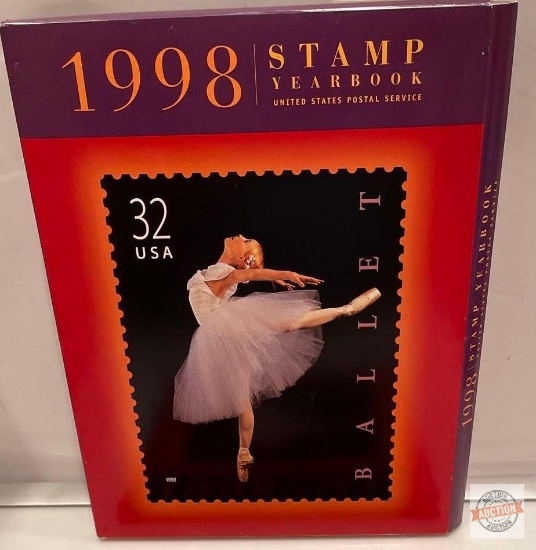 Stamps - Book, 1998 Stamp Yearbook by the US Postal Service