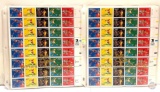 Stamps - 2 - 40 stamp block sheets, (80 29-cent stamps)... Summer Olympics Games showcasing 5 events
