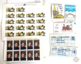 Stamps - 7 packages - Total approximately $30+ Commemorative and Definitive stamps