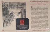 Stamps - The First Commemorative Stamp Issues, 2-cent Valley Forge Sesquicentennial