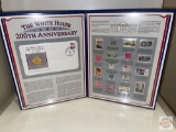 Stamps - The White House 200th Anniversary, First Day Issue and 18 stamps