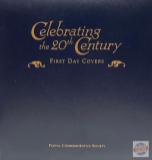 Stamps - Collection - Celebrating the 20th Century, 150 First Day Covers