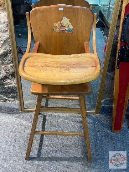 Highchair - Vintage wooden