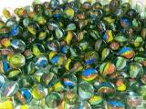 Marbles - Cat eyes, approx. 140+ in 10