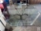 Furniture - Octagon Beveled edge Glass top table